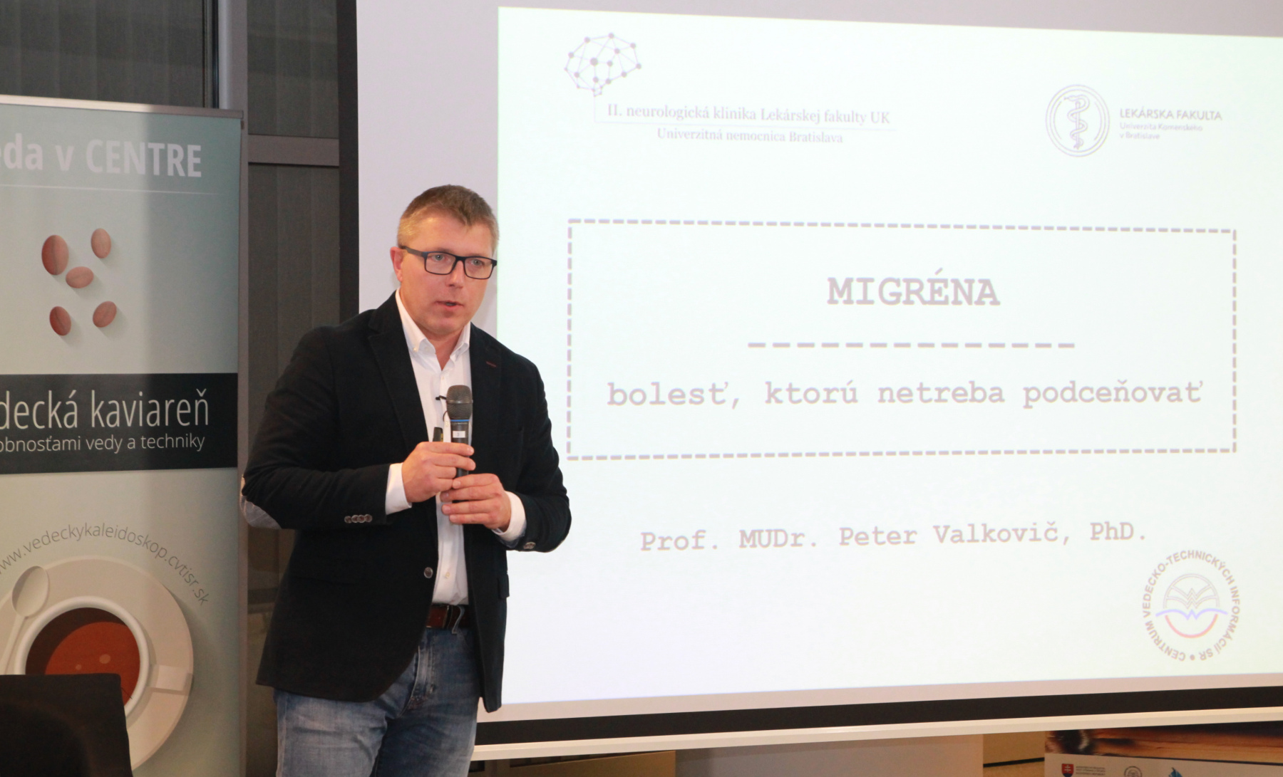 Migréna – bolesť, ktorú netreba podceňovať – Prof. MUDr. Peter Valkovič, PhD.