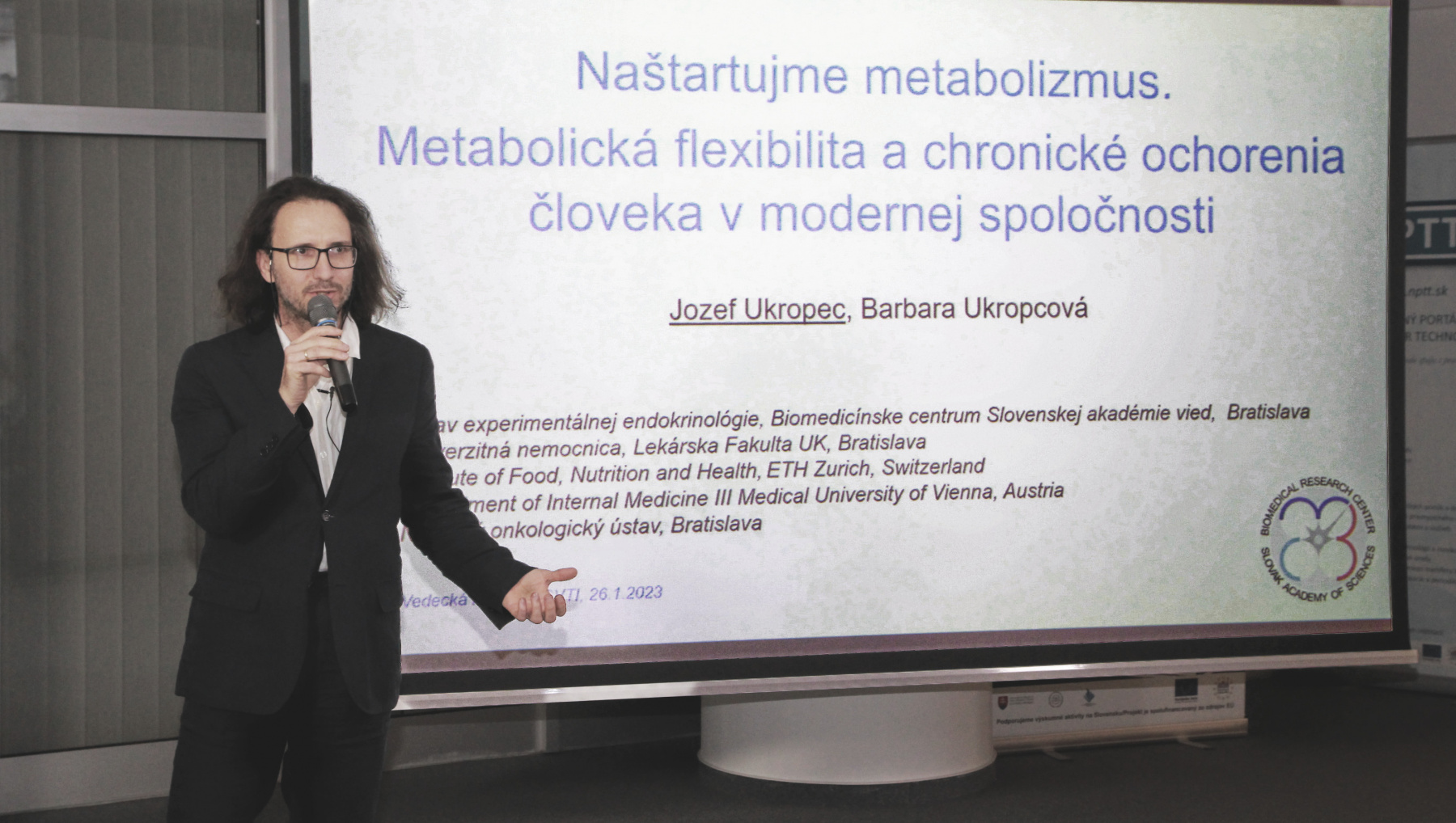 Naštartujme metabolizmus – Mgr. Jozef Ukropec, DrSc.