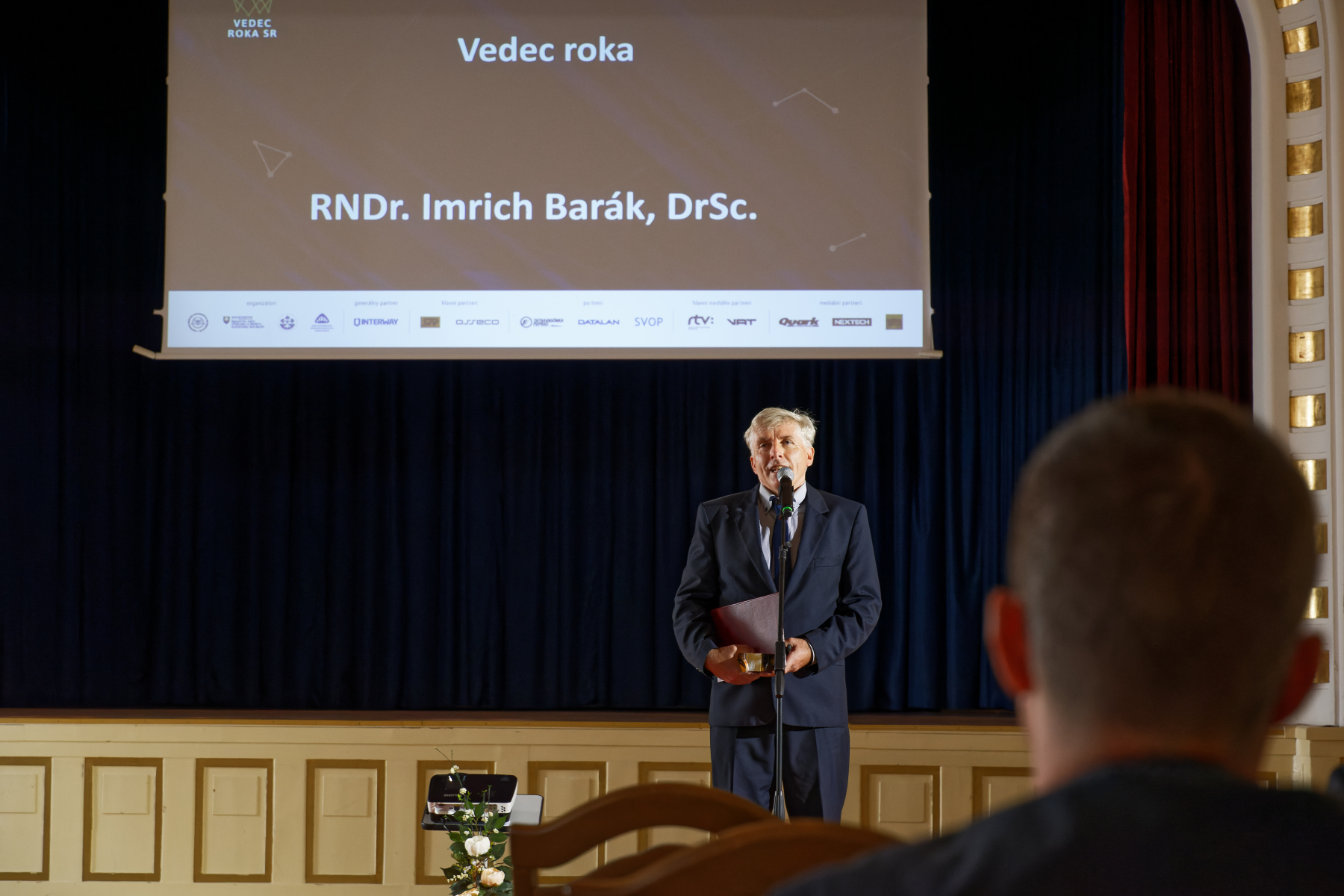 RNDr. Imrich Barák, DrSc. – kategória Vedec roka; Vedec roka SR 2020