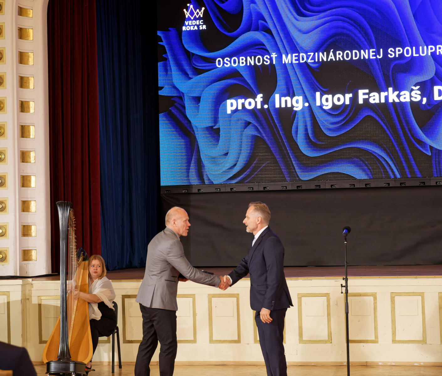 Vedec roka SR 2023 v kategórii Osobnosť medzinárodnej spolupráce: prof. Ing. Igor Farkaš, Dr.