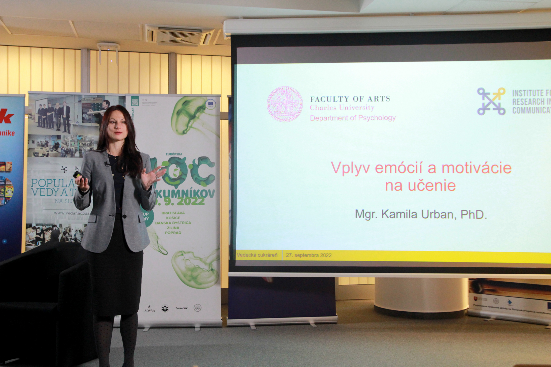 Vplyv emócií a motivácie na učenie – Mgr. Kamila Urban, PhD.
