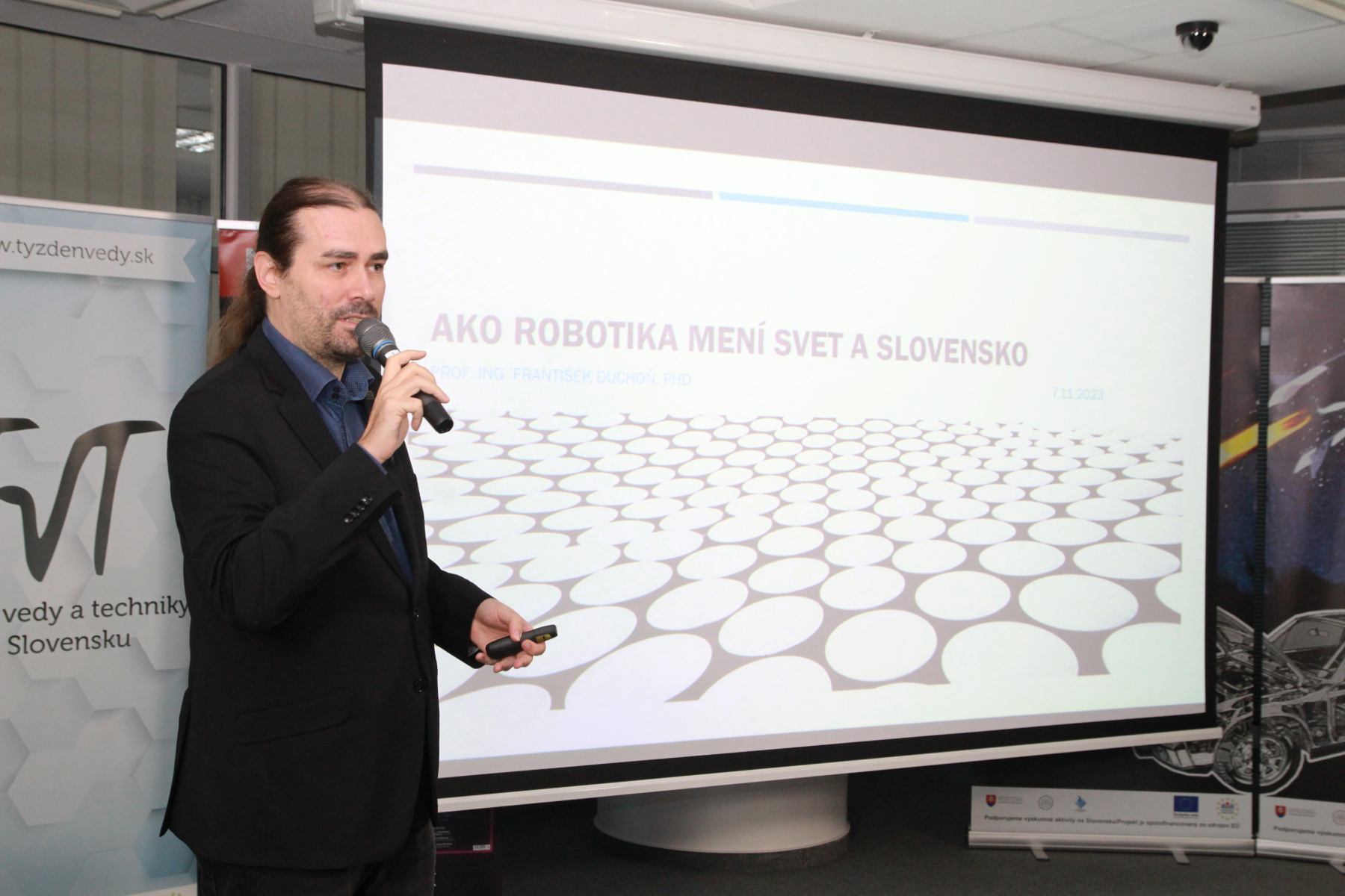 Ako robotika mení svet a Slovensko – Prof. Ing. František Duchoň, PhD.
