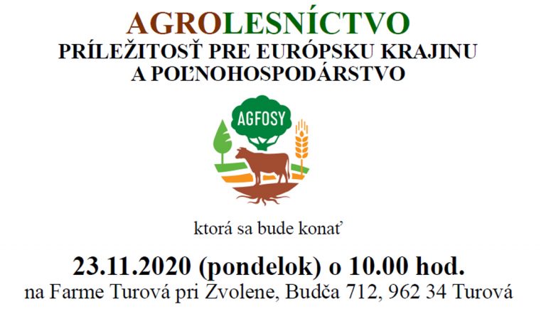 AGROLESNÍCTVO – Príležitosť pre európsku krajinu a poľnohospodárstvo