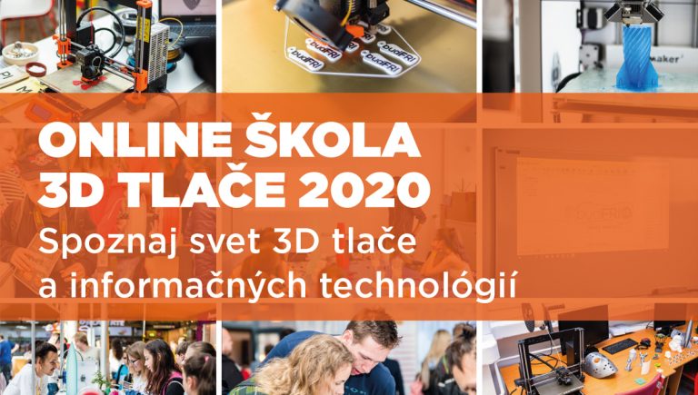 Online škola 3D tlače 2020