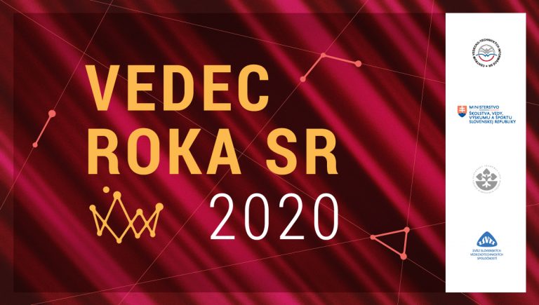 Vedec roka SR 2020 banner