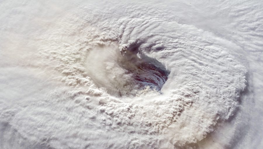 Hurikán Florence nad Atlantikom. Zdroj: iStockphoto.com