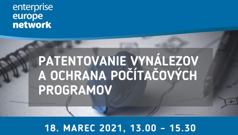 Podujatie: Patentovanie vynálezov a ochrana počítačových programov