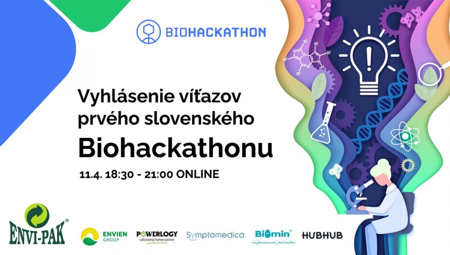 Podujatie: Vyhlásenie víťazov Biohackathonu 2021