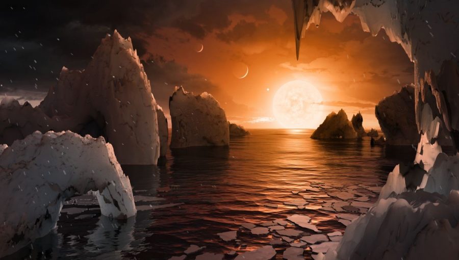 Exoplanéta TRAPPIST-1f, ktorá je podobná Zemi. 