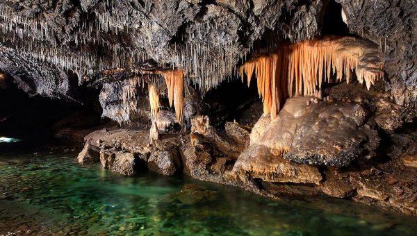 Interiér Demänovskej jaskyne slobody s vodou. Zdroj: slovakia.travel
