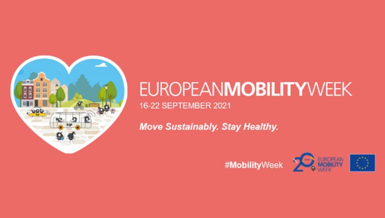 Banner podujatia: Európsky týždeň mobility 2021