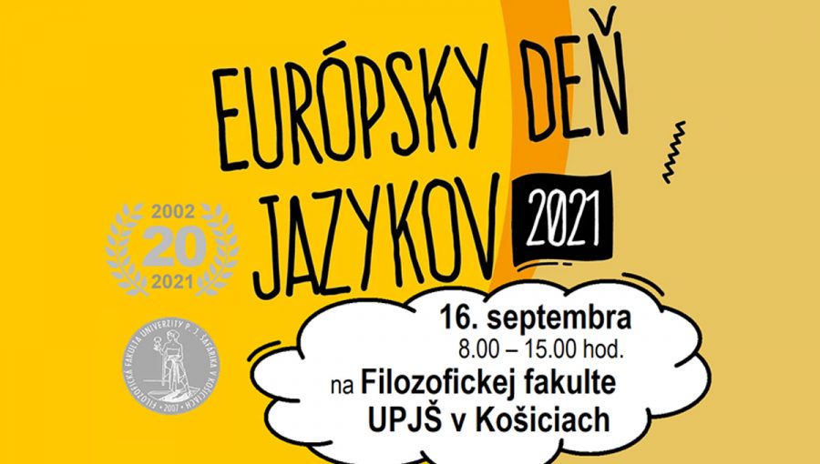 Banner podujatia: Európsky deň jazykov