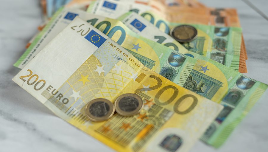 Oficiálna mena eurozóny – eurá. Zdroj: iStockphoto.com