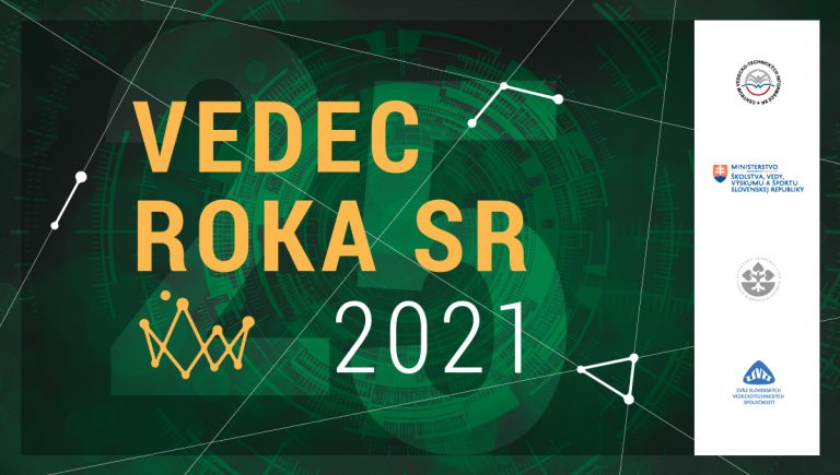 Banner k podujatiu Vedec roka SR 2021