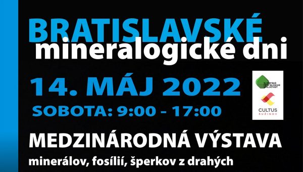 Banner podujatia: Bratislavské mineralogické dni 2022