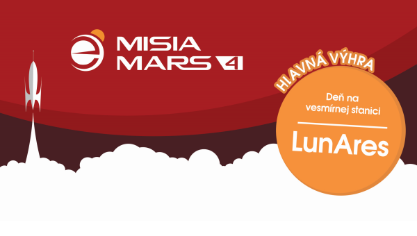 Banner k súťaži Misia Mars 4. Zdroj: Slovenské elektrárne