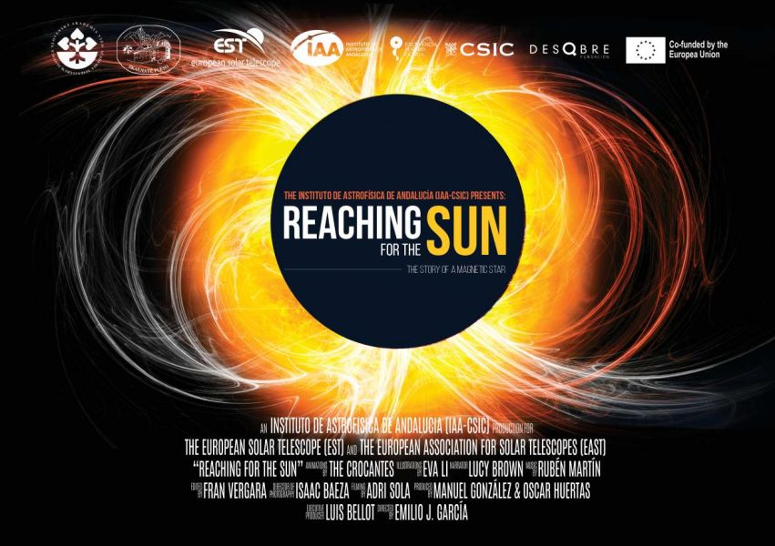 Banner filmu Reaching for the Sun – The Story of a Magnetic Star