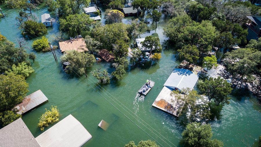 Záplavy spôsobené klimatickými zmenami. Zdroj: iStockphoto.com