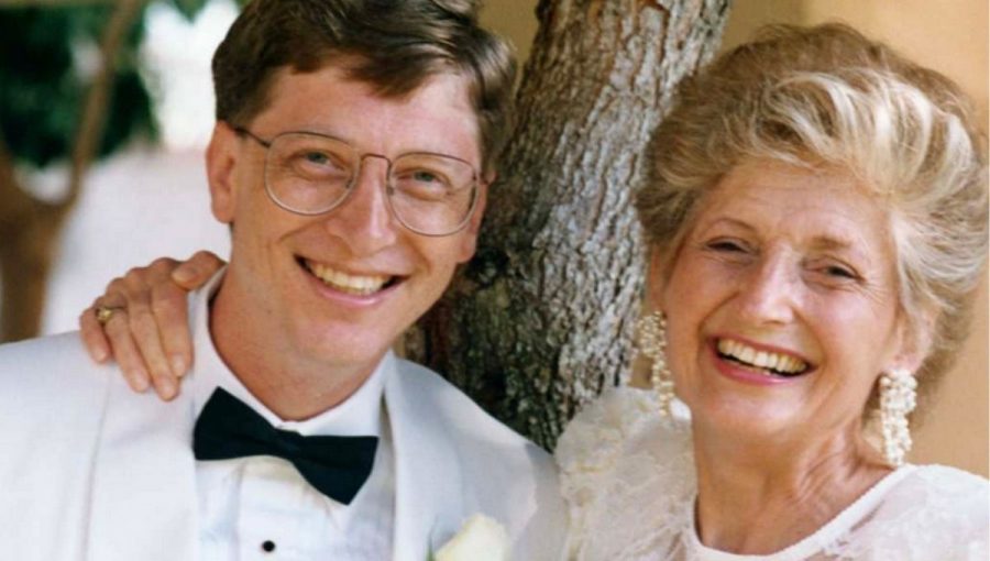 Bill Gates s mamou na svojej svadbe Zdroj: Instagram: @thisisbillgates