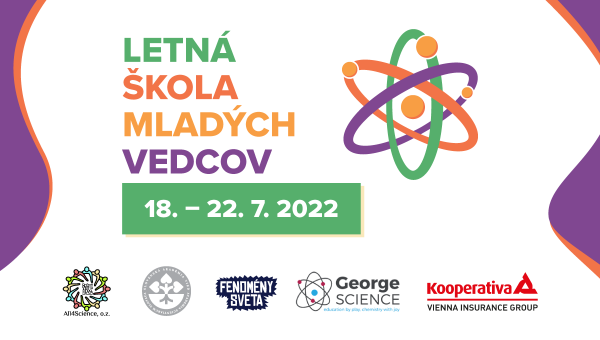 Banner Letná škola mladých vedcov 2022