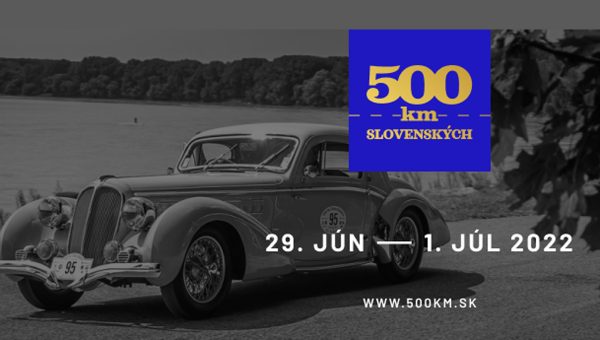 Banner podujatia: 500 km slovenských