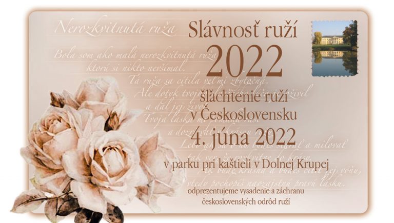 Banner podujatia: Slávnosť ruží 2022