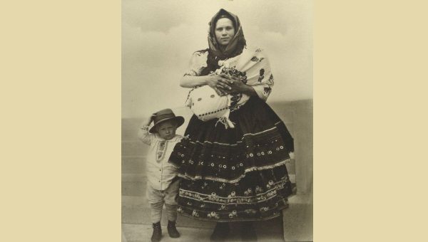 Slovenka s dieťaťom na ceste za lepším životom na začiatku 19. storočia. Autor: Augustus Francis Zdroj: New York Public Library/Wikimedia Commons