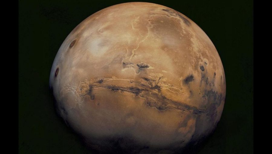 Valles Marineris, najväčší riftový systém v slnečnej sústave na planéte Mars. Zdroj: NASA