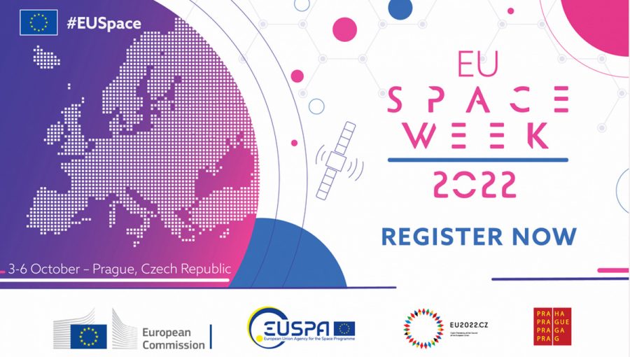 Banner podujatia: EU Space Week 2022
