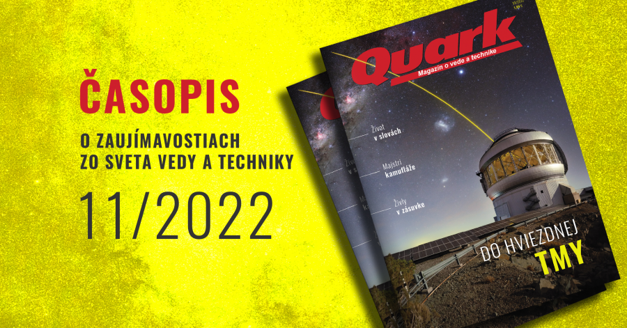 Titulka novembrového čísla čísla Quark. Zdroj: Quark