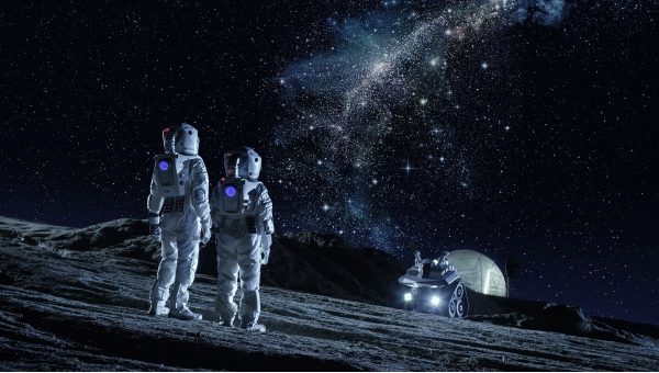 Ľudia budú mať na Mesiaci svoje zázemie i terénne vozidlá, v ktorých sa môžu pohybovať a skúmať okolie. Zdroj: iStockphoto.com