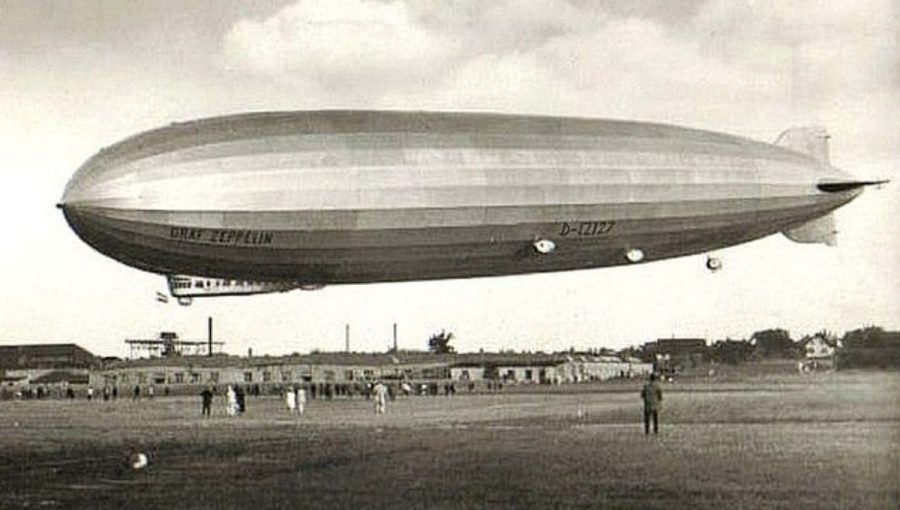 LZ 127 Graf Zeppelin. Zdroj: Wikimedia Commons