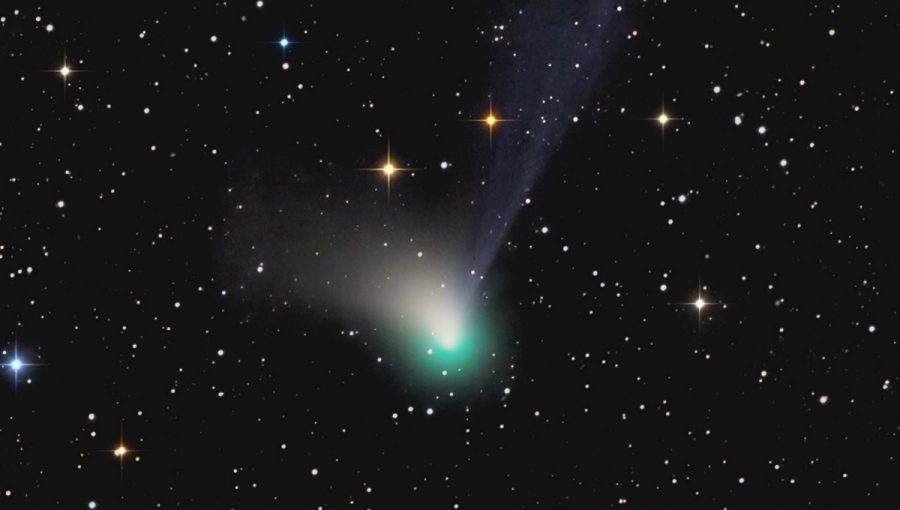 Kométa C/2022 E3 ZTF z 15. decembra 2022. Foto: Rolando Ligustri.