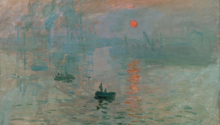 Claude Monet: Dojem. Západ Slnka. 1872. Zdrpj: Wikimedia Commons