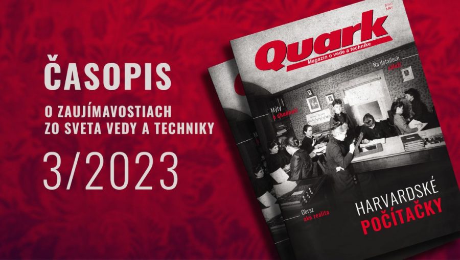 Pohľad na titulku Quarku z marca 2023. Sú na nej harvardské počítačky. Zdroj: Quark