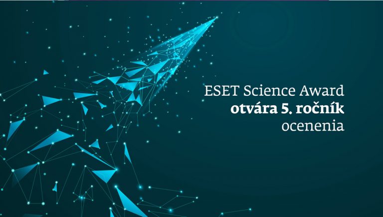 Plagát podujatia: ESET Science Award – Nominácie do 5. ročníka