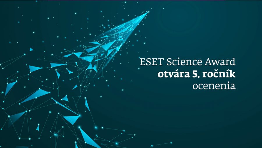Plagát podujatia: ESET Science Award – Nominácie do 5. ročníka