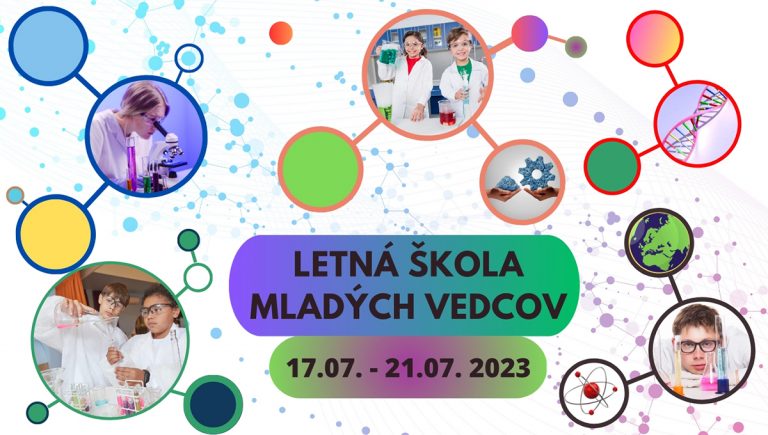 Pozvánka na Letnú školu mladých vedcov 2023. Zdroj: All4Science