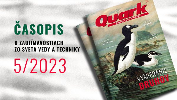 Obálka časopisu Quark 5/2023