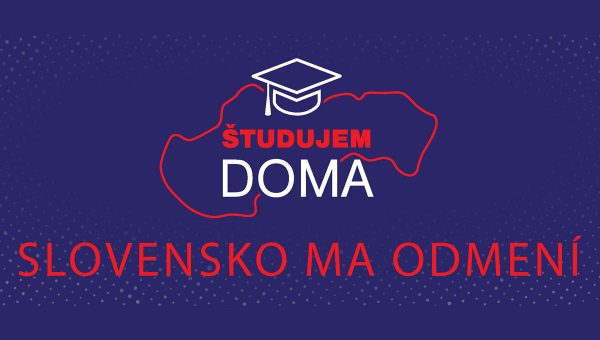 Plagát: Študujem doma. Slovensko ma odmení
