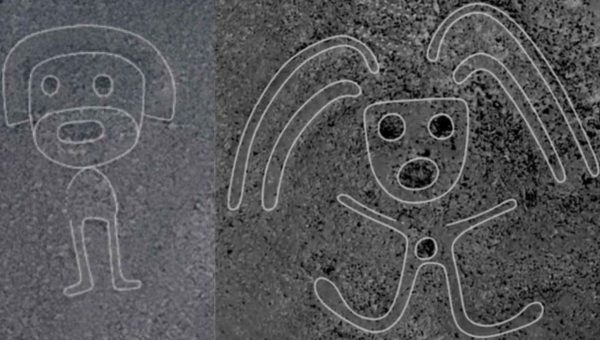 Geoglyfy na planine Nazca vidno len z výšky.