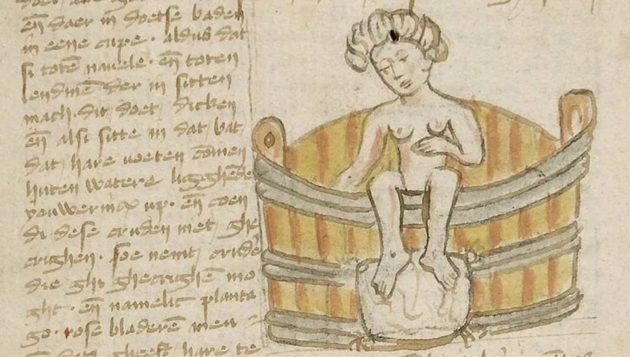 Trotula: pasáž o obnove plodnosti. Zdroj: Medievalists.net