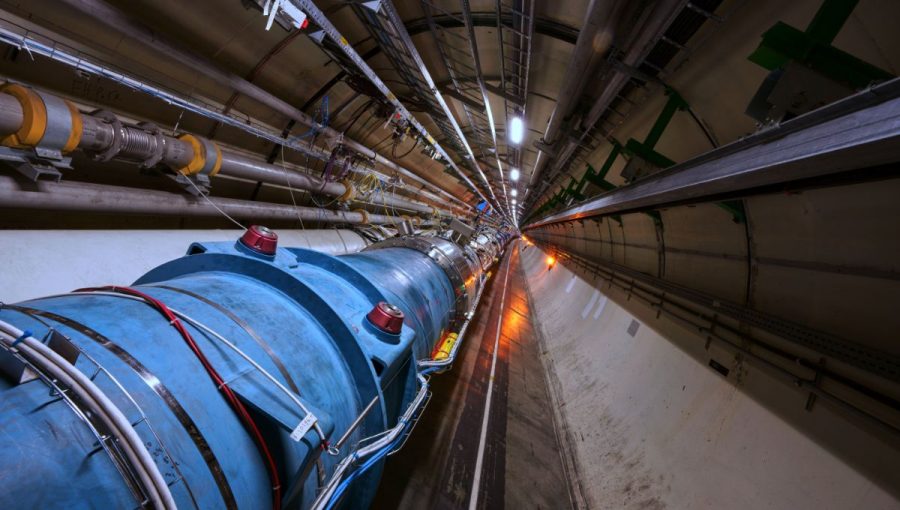 Veľký hadrónový urýchľovač v CERN-e. Zdroj: CERN