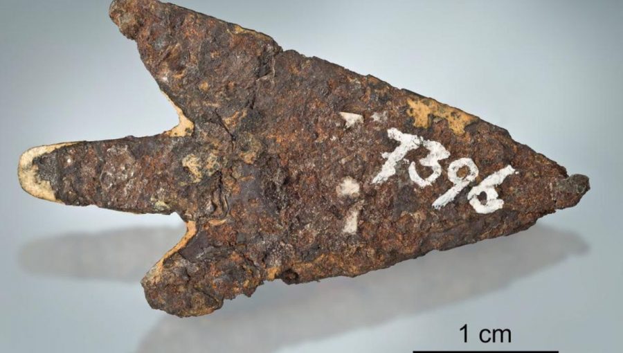 šíp z Mörigenu vyrobený z meteorického železa