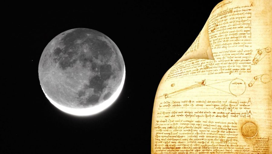 Popolavý svit Mesiaca ako prvý objasnil Leonardo da Vinci. Zdroj: Miguel Claro