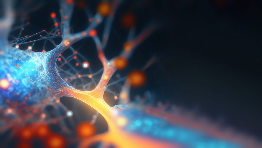 Elektrické impulzy medzi neurónmi. Zdroj: iStockphoto.com