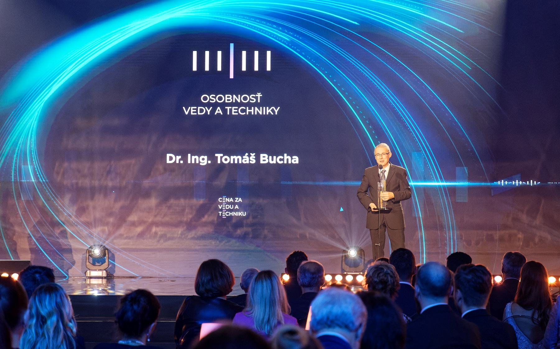 Osobnosť vedy a techniky – Dr. Ing. Tomáš Bucha. Foto: Marián Zelenák, CVTI SR