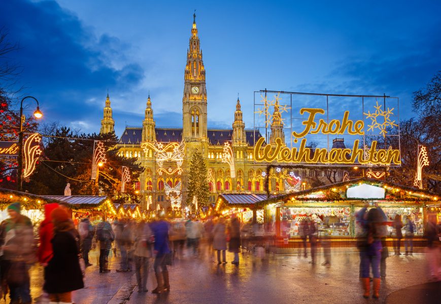 Kolískou vianočných trhov je Viedeň. Prvé trhy tam zorganizovali v roku 1296. Zdroj: iStockphoto.com