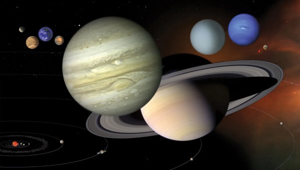 Pohľad na planéty našej Slnečnej sústavy. Zdroj foto: NASA
