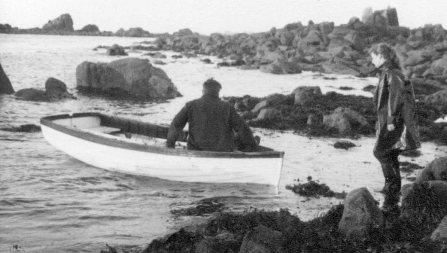 Rosemary v roku 1958, keď po prvý raz navštívila ostrovy, aby tam okrúžkovala morské vtáky. Zdroj: Wildlife Trusts.